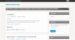 Desktop Screenshot of data-protector.org