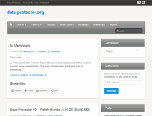 Tablet Screenshot of data-protector.org